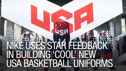 Nike Uses Star Feedback in Building 'Cool' USA Basketball Uniforms