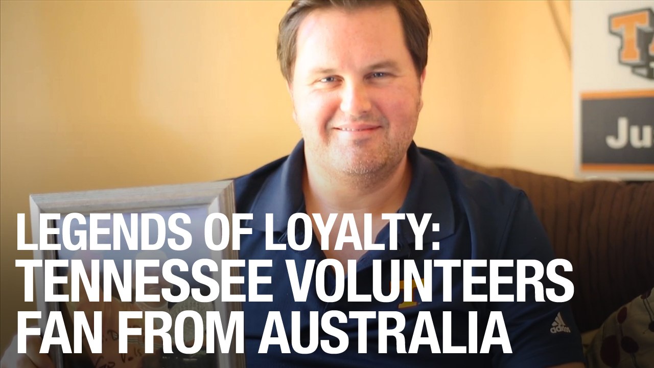 The Tennessee Volunteers Fan From Australia