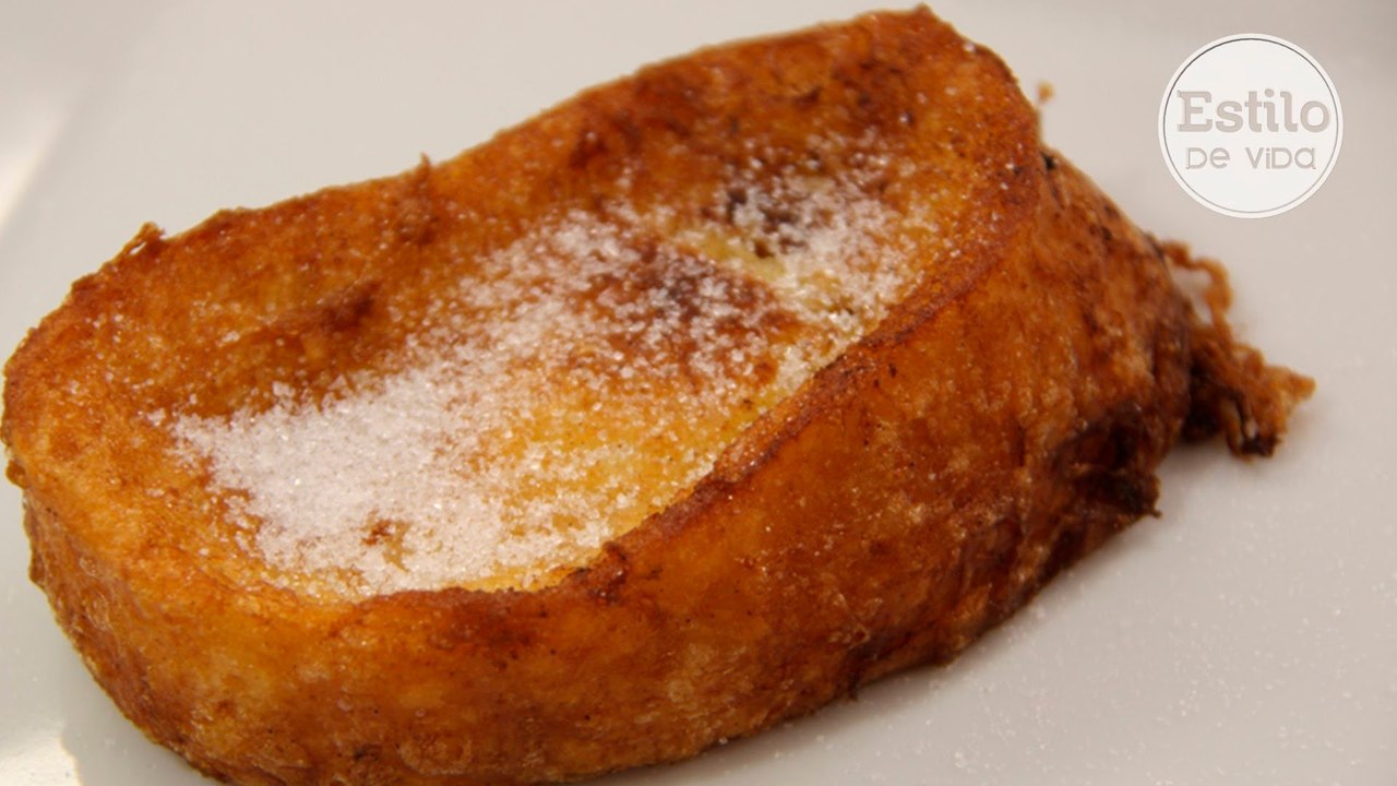Torrijas de pan caseras | Receta fácil