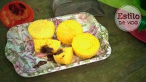 Muffins al microondas| Postre rápido
