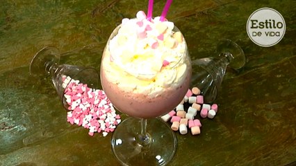Batido de fresas y plátano. Rápido, fácil y ¡sano!