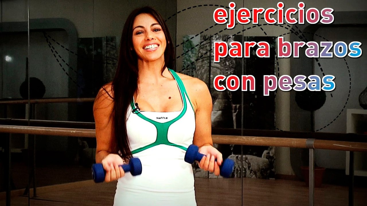 Ejercicios de brazos con pesas