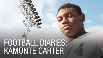 Football Diaries: Kamonte Carter