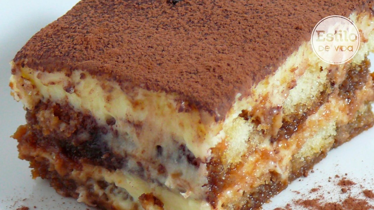 Receta de tiramisú italiano