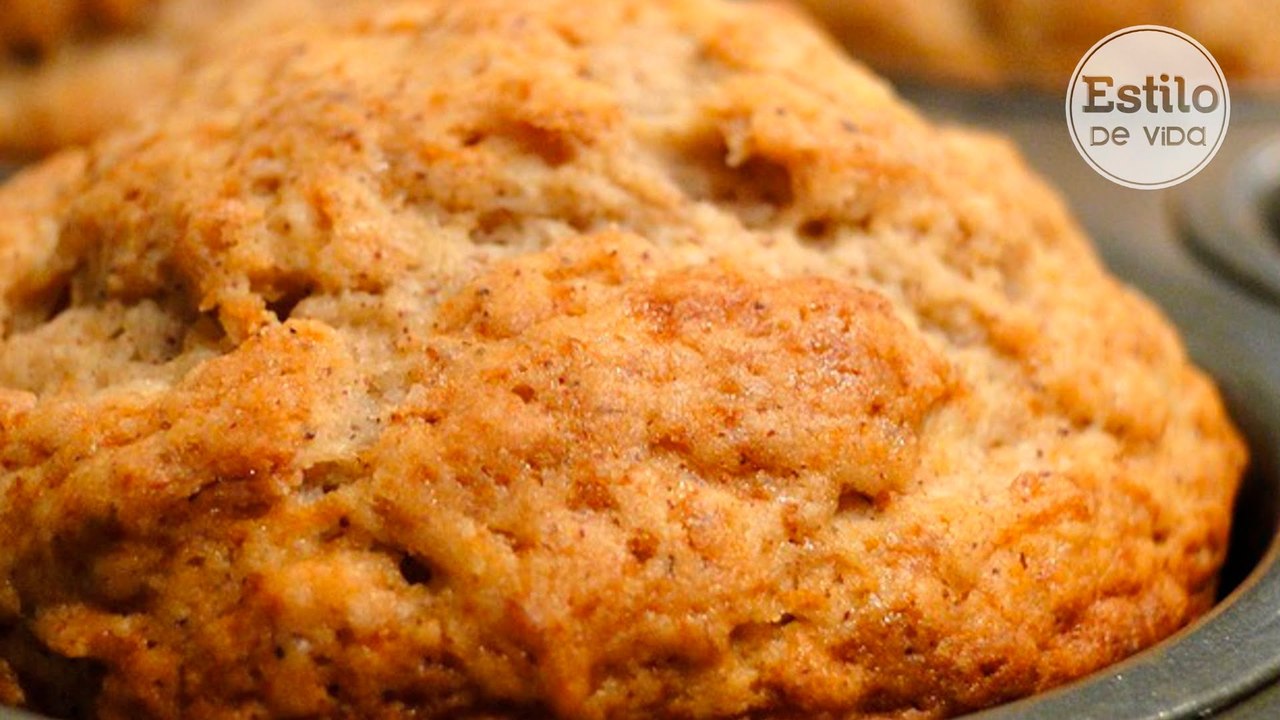 Muffins de chocolate blanco