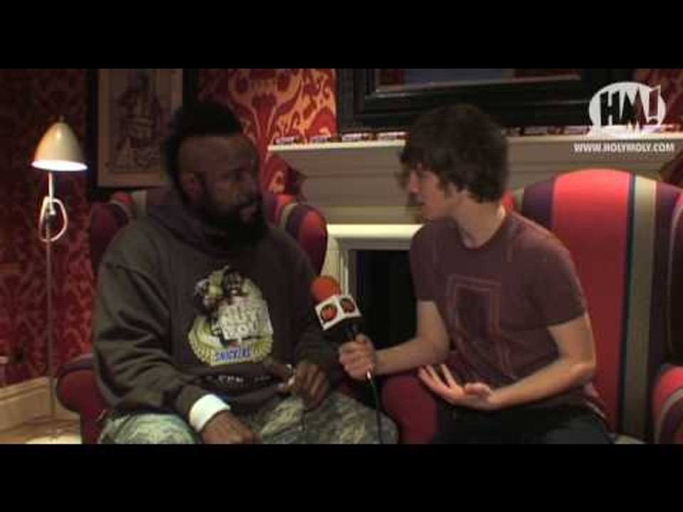 Mr T meets Holy Moly!