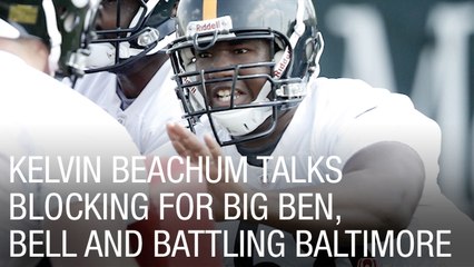 Kelvin Beachum Talks Blocking for Big Ben, Bell and Battling Baltimore