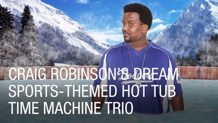 Craig Robinson's Dream Sports-Themed Hot Tub Time Machine Trio