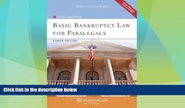 Big Deals  Basic Bankruptcy Law for Paralegals 8th Edition W/ CD (Aspen College)  Full Read Most