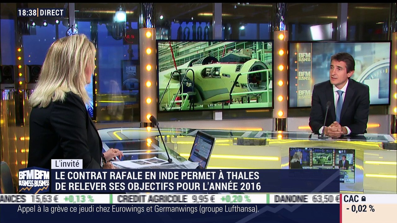 Patrice Caine déclare que "même sans Alstom, Thales sera leader mondial dans la signalisation ferroviaire" - 27/10