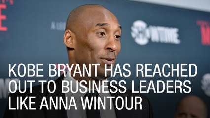 Kobe Bryant Has Reached Out to Business Leaders Like Anna Wintour