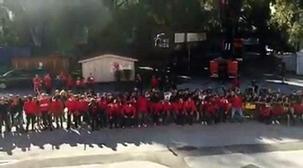 Les encouragements de plus de 170 enfants à deux jours de la réception de Lugano à Tourbillon !