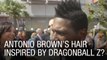 Antonio Brown's Hair Inspired by Dragonball Z?