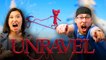 Let's Play UNRAVEL (PART 2) with Erika Ishii and JoblessGarrett | Smasher Let's Play