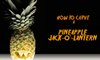 How to Carve a Pineapple Jack-O'-Lantern