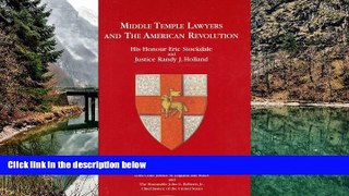 READ NOW  Middle Temple Lawyers and the American Revolution  Premium Ebooks Online Ebooks