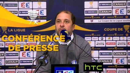 Conférence de presse AS Nancy Lorraine - SM Caen (4-2) : Pablo  CORREA (ASNL) - Patrice GARANDE (SMC) - 2016/2017