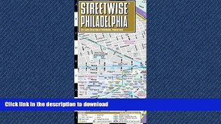 FAVORIT BOOK Streetwise Philadelphia Map - Laminated City Center Street Map of Philadelphia, PA -