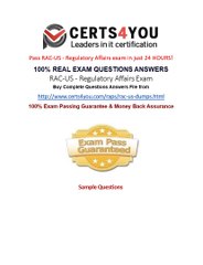 Hiw to pass RAC US exam in first attempt?