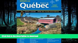 GET PDF  Quebec Road Atlas (Mapart s Provincial Atlas) (English   French Edition) (English and