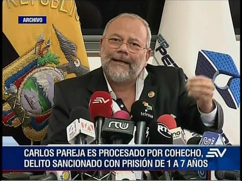 Colegio de Abogados de Pichincha demanda a Carlos Pareja