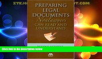 Big Deals  Preparing Legal Documents Nonlawyers Can Read and Understand  Best Seller Books Best