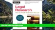 Deals in Books  Legal Research: How to Find   Understand the Law  READ PDF Online Ebooks