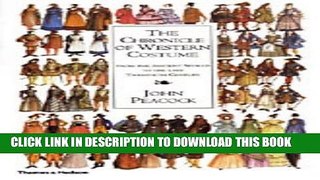 Best Seller The Chronicle of Western Costume: From the Ancient World to the Late Twentieth Century