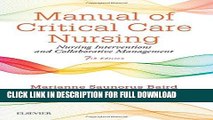 [PDF] Manual of Critical Care Nursing: Nursing Interventions and Collaborative Management, 7e
