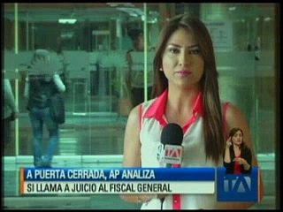 Alianza PAIS analiza si llama a juicio al Fiscal General