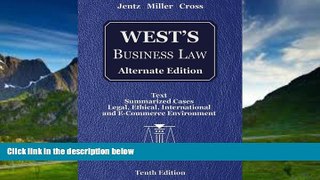 Books to Read  West s Business Law, Alternate Edition (with Online Legal Research Guide)  Full