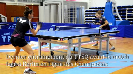 Tennis de table : dernier entraînement du TTSQ avant Berlin