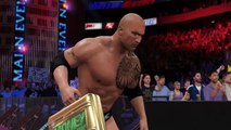 WWE 2K17 the rock cashes in MITB