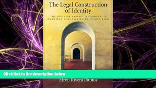 Books to Read  The Legal Construction of Identity: The Judicial and Social Legacy of American