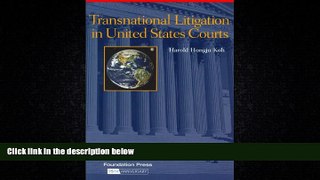 Big Deals  Transnational Litigation in United States Courts (Concepts and Insights)  Full Ebooks