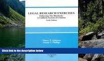 Deals in Books  Legal Research Exercises Following the Bluebook (Tenth Edition)  Premium Ebooks