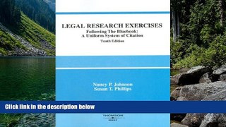 Deals in Books  Legal Research Exercises Following the Bluebook (Tenth Edition)  Premium Ebooks