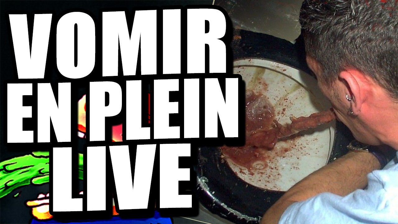 VOMIR EN PLEIN LIVE !