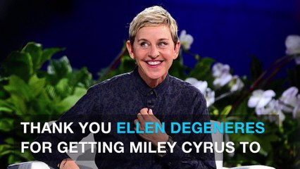 Miley Cyrus finally addresses her ring on 'Ellen'