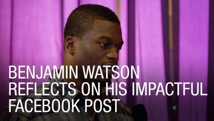 Benjamin Watson Reflects on His Impactful Facebook Post