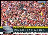 Venezolanos marchan en apoyo al gobierno legítimo de Nicolás Maduro