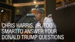 Chris Harris, Jr. Too Smart to Answer Your Donald Trump Questions