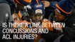 Is there a Link Between Concussions and ACL Injuries?