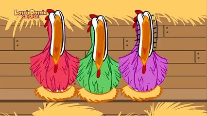 LOTTIE DOTTIE CHICKEN -  ENGLISH KIDS SONG with lyrics