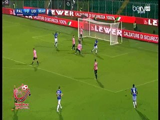 اهداف مباراة ( باليرمو 1-3 أودينيزي ) الدوري الايطالي