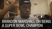 Broncos LB Brandon Marshall on Being a Super Bowl Champion