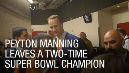 Peyton Manning Leaves Super Bowl 50 a Two-Time Champion