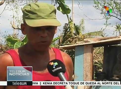 Cuba: instituciones públicas apoyan a damnificados por huracán Matthew