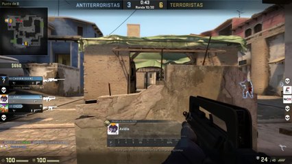 LA DESTROZADA... Counter strike competitivo