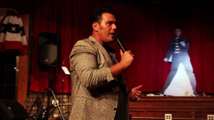 Franz Goovaerts sings 'Walking In Memphis' Elvis Week 2016
